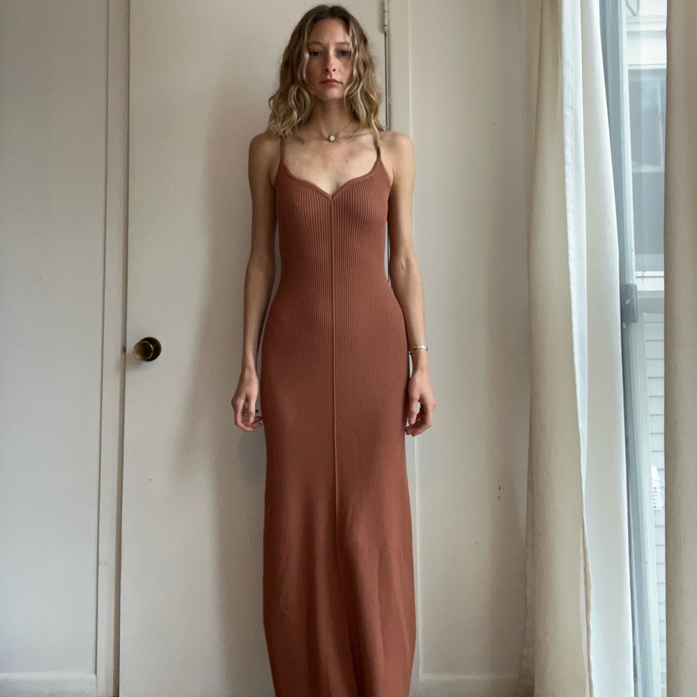 Dissh Ribbed Knitted Dress